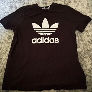 Adidas Originals Trefoil Logo Graphic Tee Black Size: XL